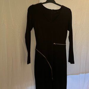 Black knit Forest Lily Dress Size 8